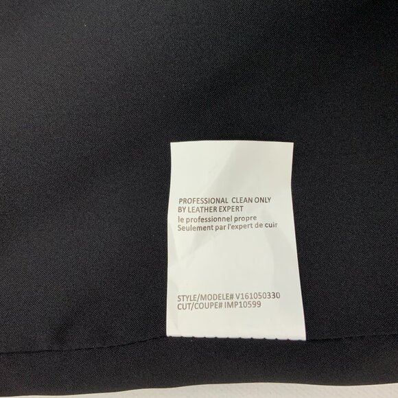 Vince Sleeveless Viscose/Leather Sheath Dress Black Size 12 - Picture 11 of 16